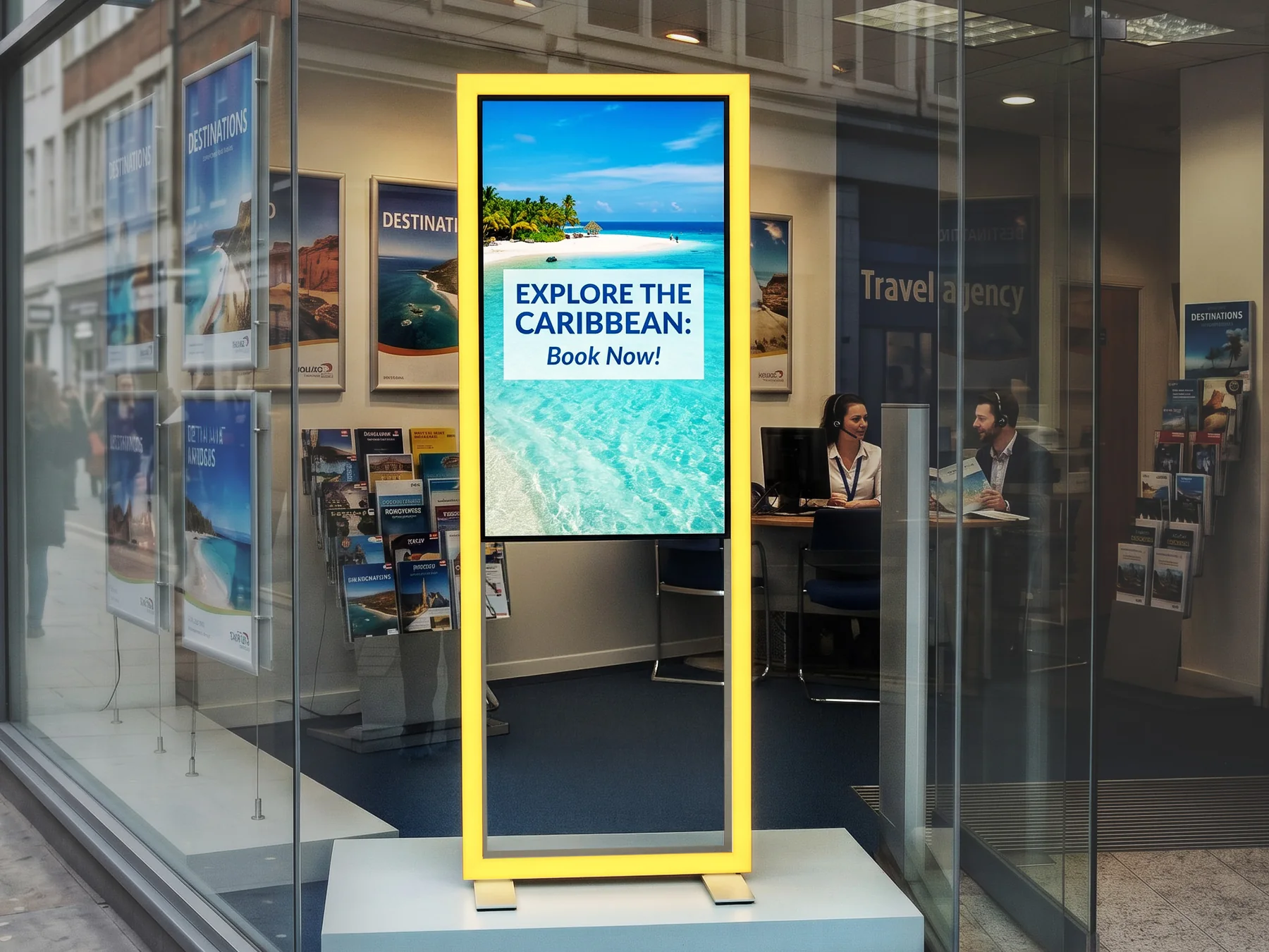 Digitales Präsentationsdisplay